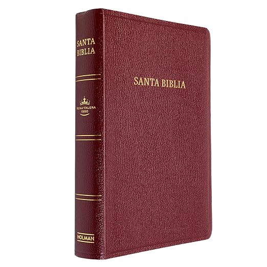 Biblia Rvr 60 Letra 12P 15 X 21, Borgona Imitacion Piel