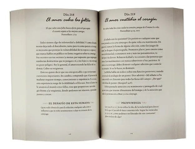 El Desafio Del Amor Para Cada Dia.