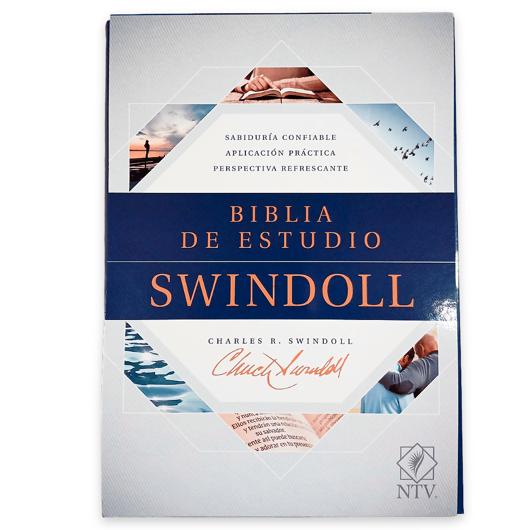 Biblia De Estudio Nueva Traducción Viviente Charles Swindoll