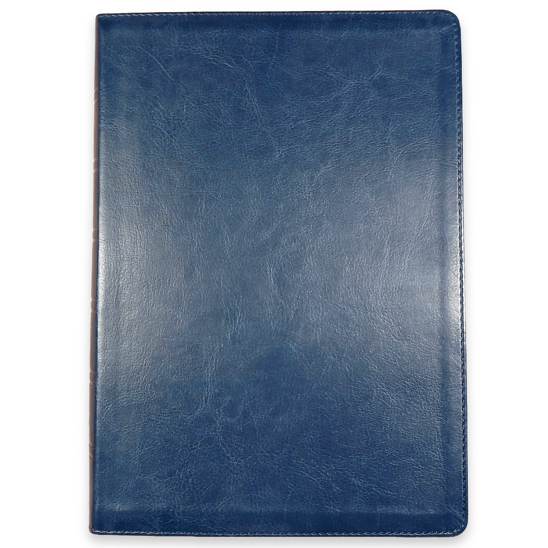 Biblia Nueva Traducción Viviente Letra Mediana 11 p PJR Edición Clásica Azul