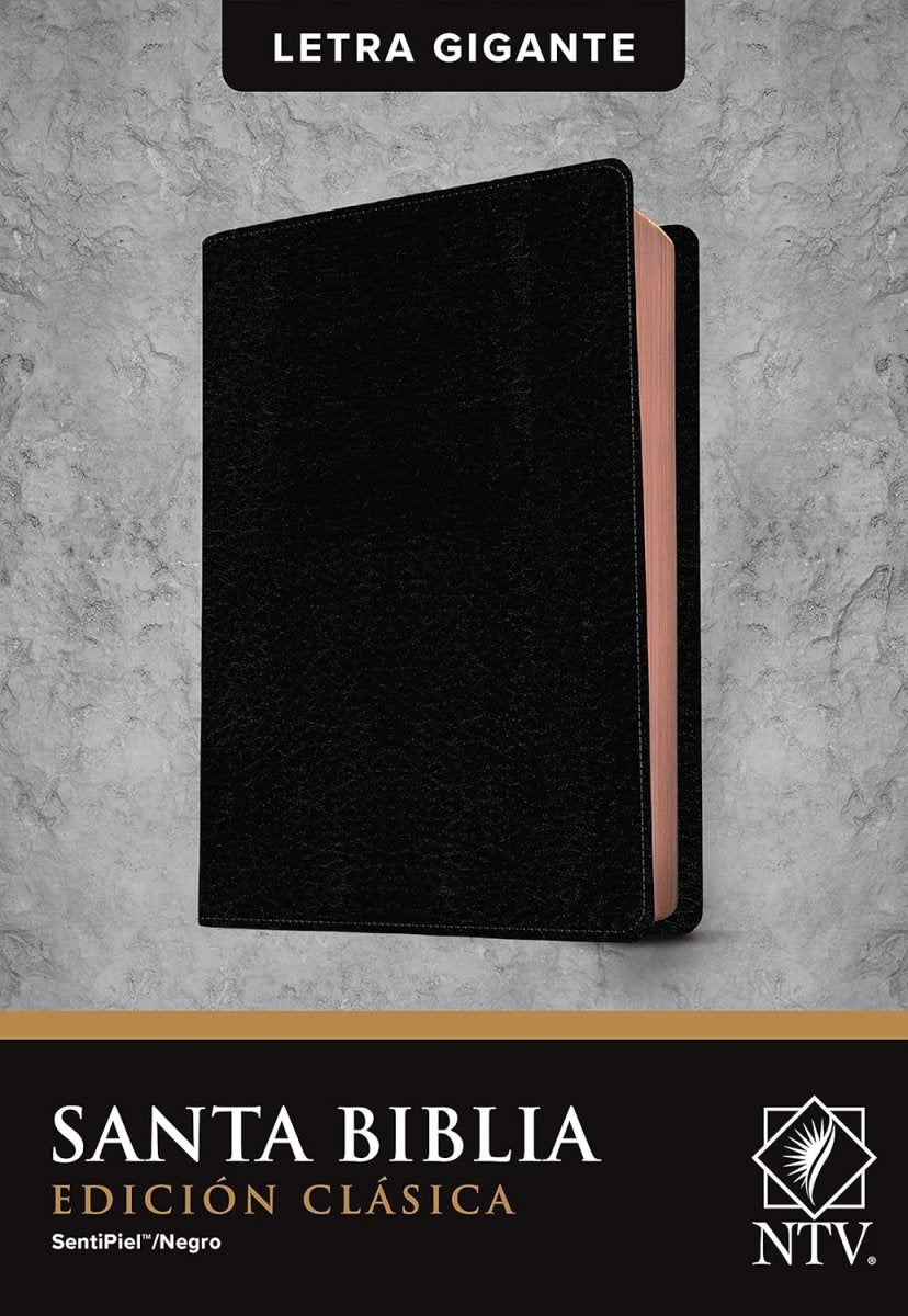 Biblia Nueva Traducción Viviente Letra Mediana PJR Edición Clásica Negro