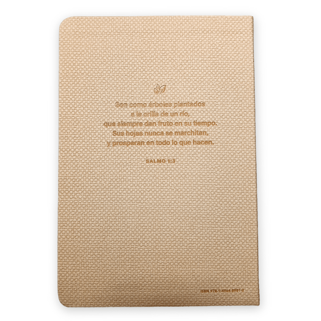Biblia Nueva Traducción Viviente Letra Grande Símil piel Café claro