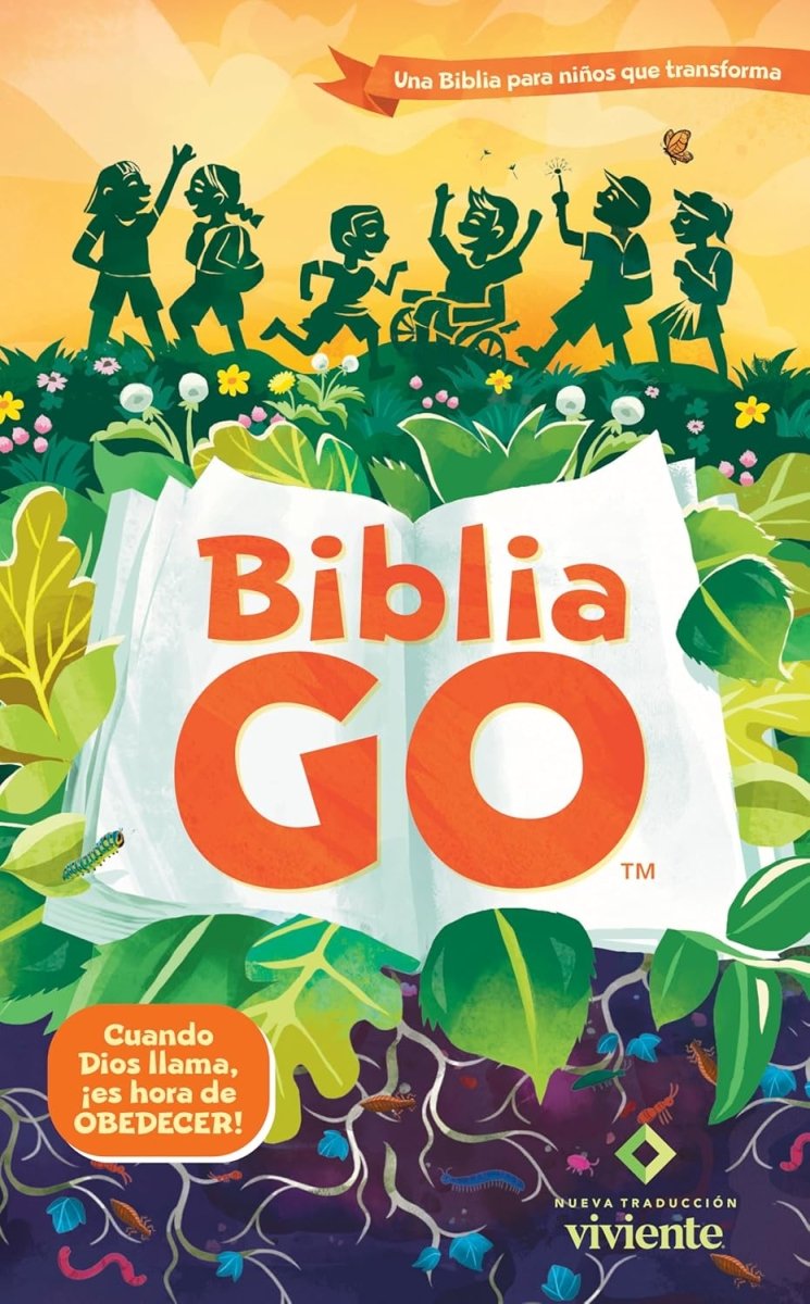 Biblia Nueva Traducción Viviente (NTV) Go, Letra 9,5 Pt, 13,6×21,6, Para Niños