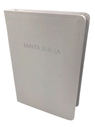 Biblia Reina Valera 1960 Para Regalos y Premios Letra 8 Puntos 14 x 20 cm Blanco