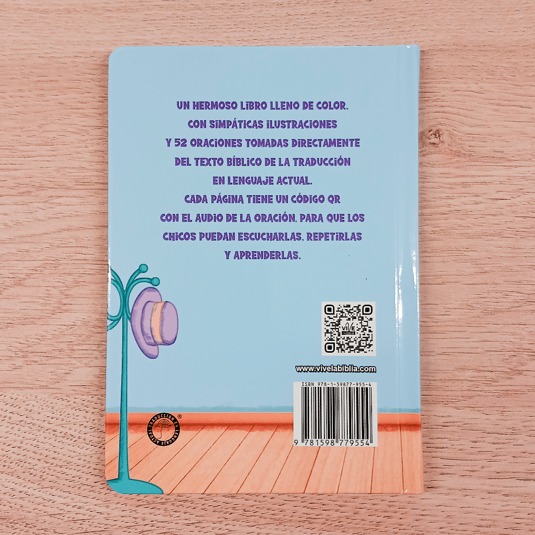 Biblia Oremos Traducción Lenguaje Actual – Tapa Dura Celeste, Letra 10 Puntos