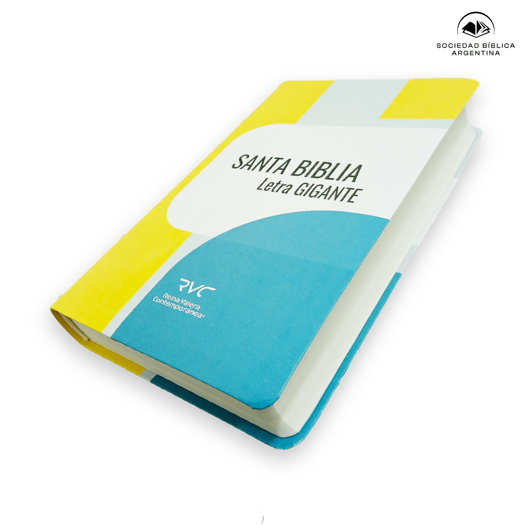 Biblia Reina Valera Contemporánea Letra Gigante Azul