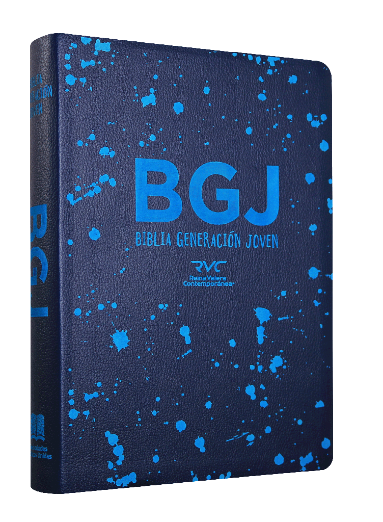 Biblia Reina Valera Contemporánea de Estudio Generacion Joven Letra 9 Puntos