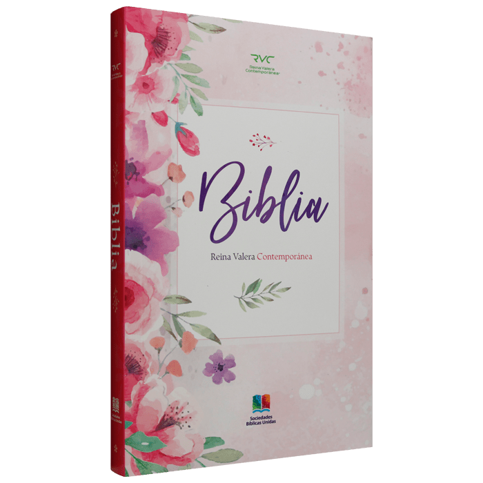 Biblia Reina Valera Contemporánea economica Flores - Misionera 1M