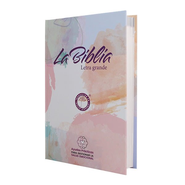 Biblia Traducción Lenguaje Actual Letra Grande PJR 21x13 TD Salud Emocional Crema