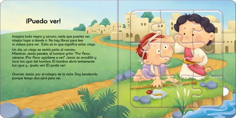 Milagros de Jesús Libro Rompecabezas