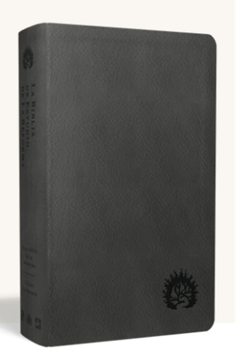 La Biblia De Estudio De La Reforma Nueva Biblia de las Americas Edicion Condensada Simil Piel Carbon