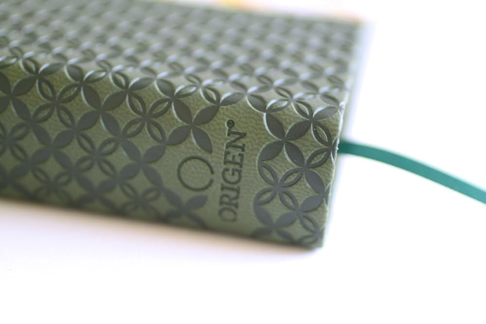 Biblia Reina Valera 1960 · Tapa piel color verde · Diseño con flores