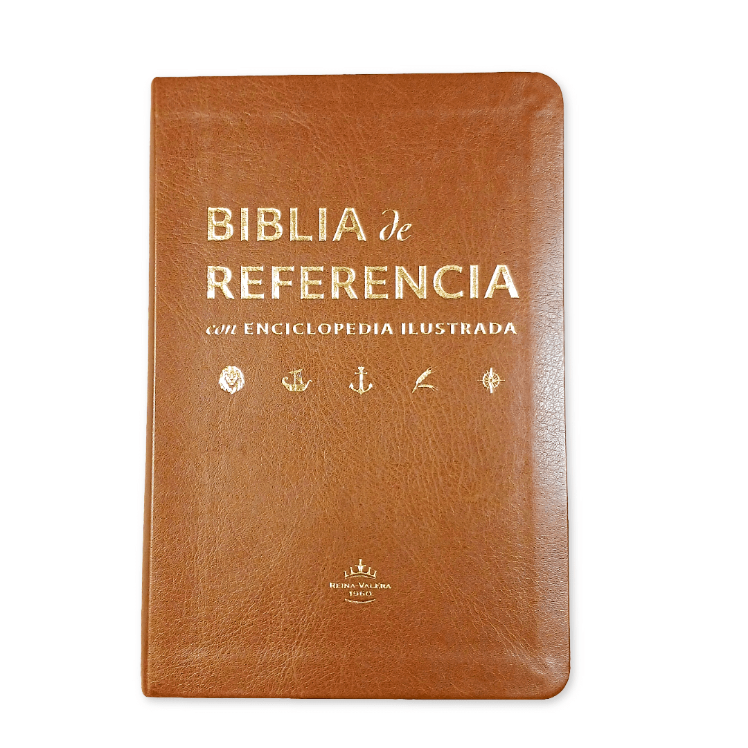 Biblia De Referencia Ilustrada (Imitacion Piel Marron)