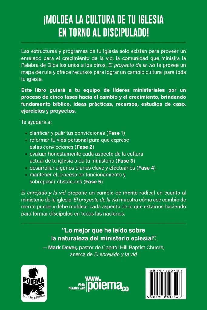 El Proyecto De La Vid Ministerio En Torno Al Discipulado