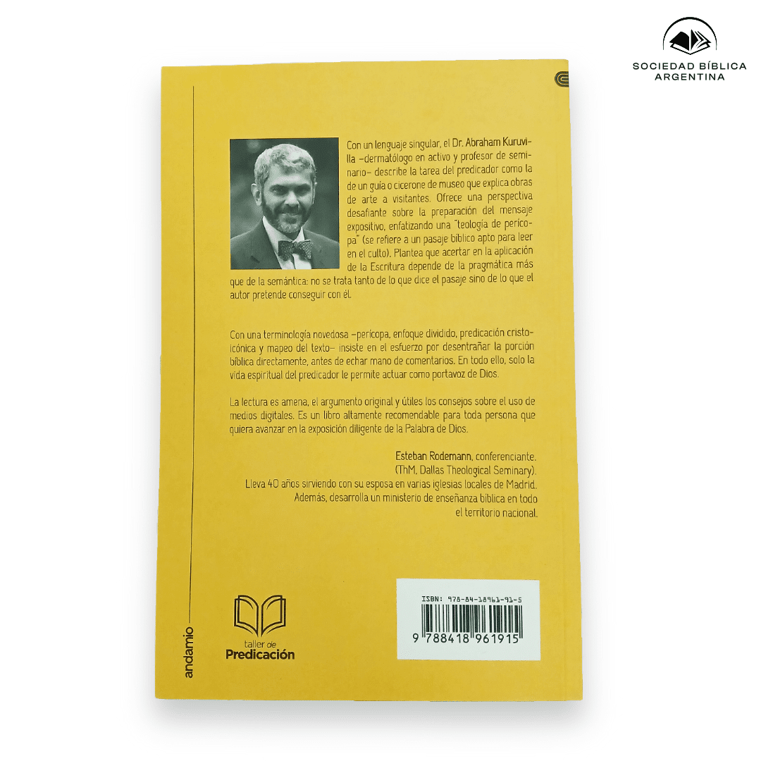 Un manual para predicar - Abraham Kuruvilla