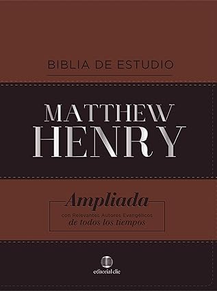 Biblia Reina Valera 1960 De Estudio Matthew Henry