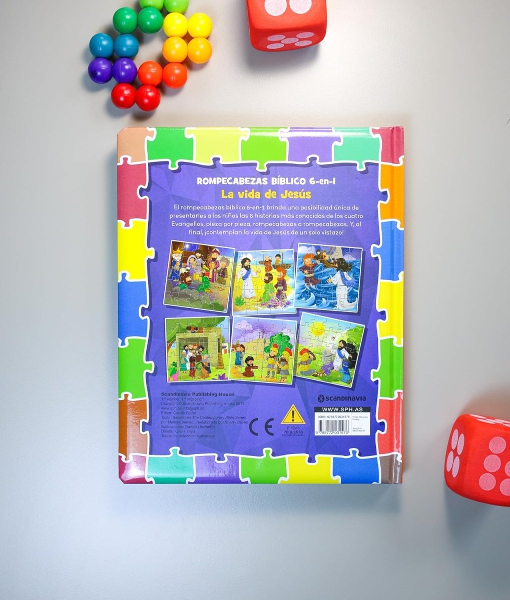 Biblia De Niños RCB 6 En 1: La Vida De Jesús