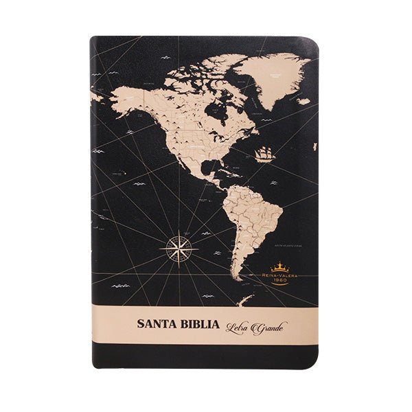 Biblia Reina Valera 1960 Letra Mediana 21x14 cm Tapa Pu PE AT Colores