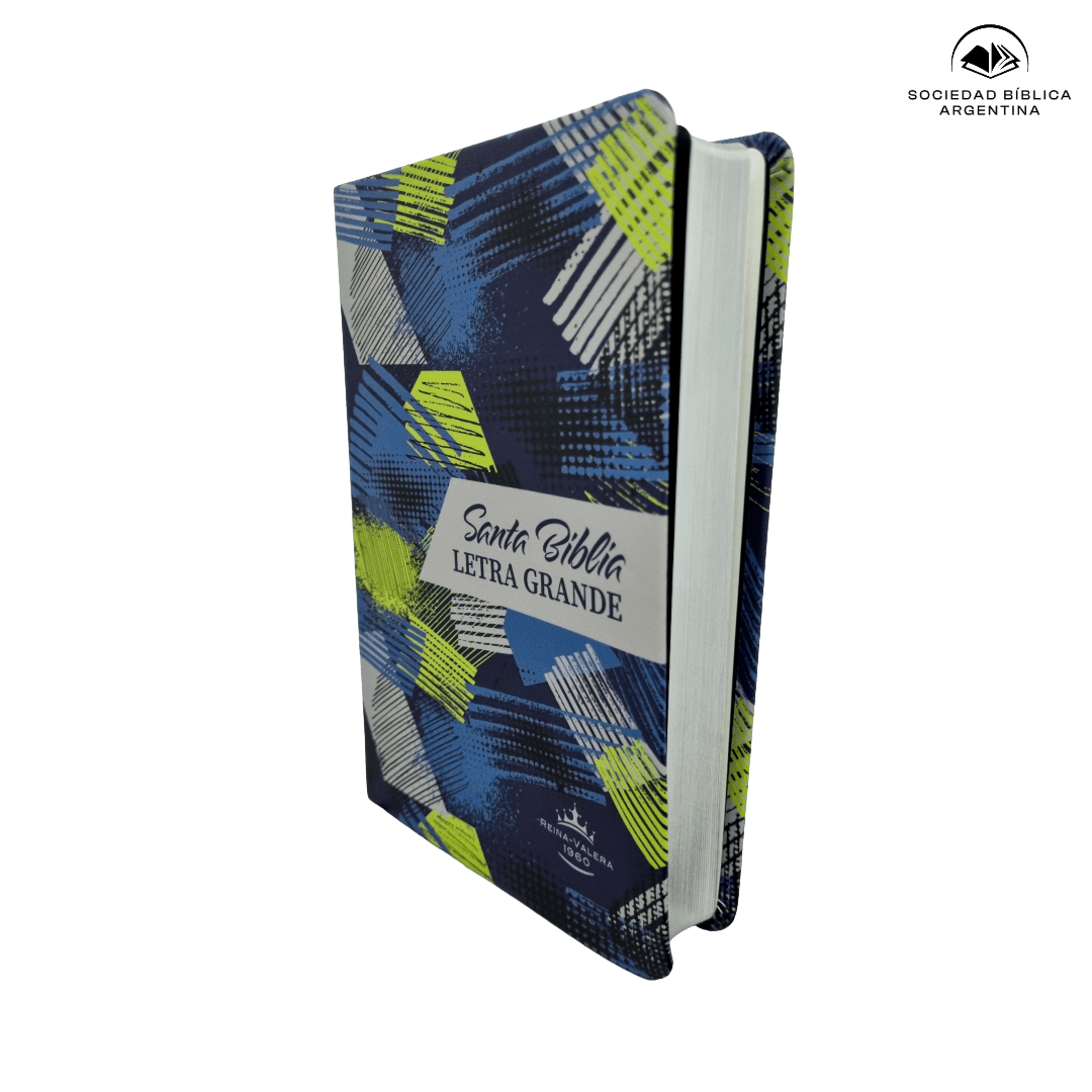 Biblia Reina Valera 1960 Letra Estándar Con Concordancia Tapa PU Colores 14 x 21 cm