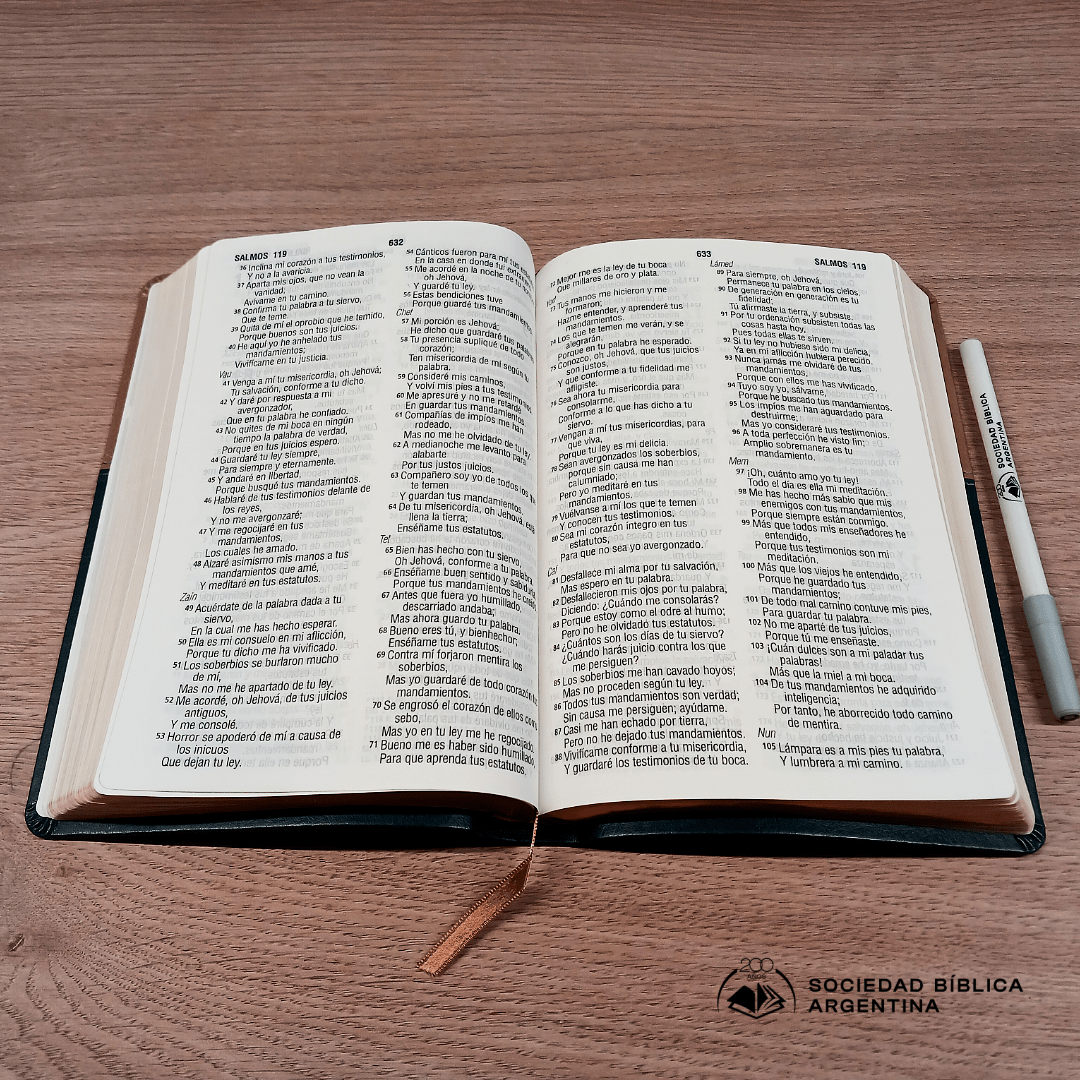 Biblia Reina Valera 1960 – Tapa Imitación Piel Beige y Turquesa, Concordancia, Palabras de Jesús en Rojo, Letra 12 Puntos