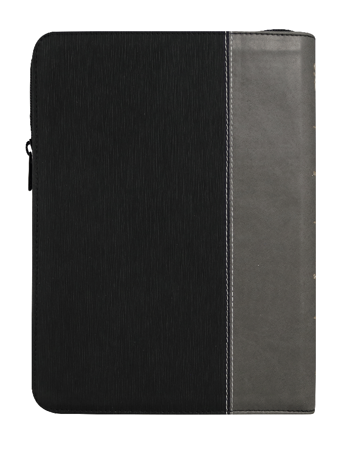 Biblia Reina Valera 1960 Letra Gigante Cierre Índice Gris Qr