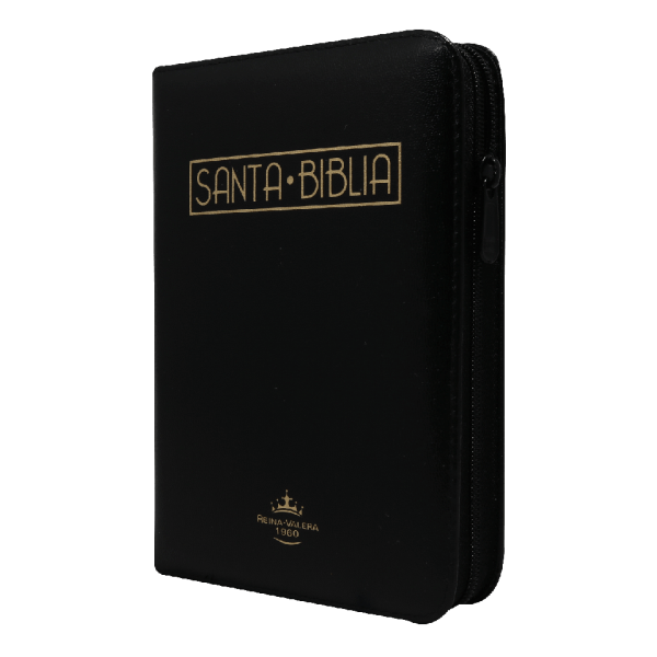 BIBLIAREINA VALERA 1960 055cLGZPJRa L 10p 13x19 CONCORDANCIA CIERRE PJR IMITACION PIEL NEGRA QR