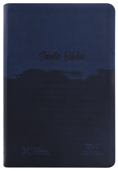 Biblia Reina Valera Contemporánea Concordancia Estandar 14X21Cm Letra Mediana 10 Puntos Azul