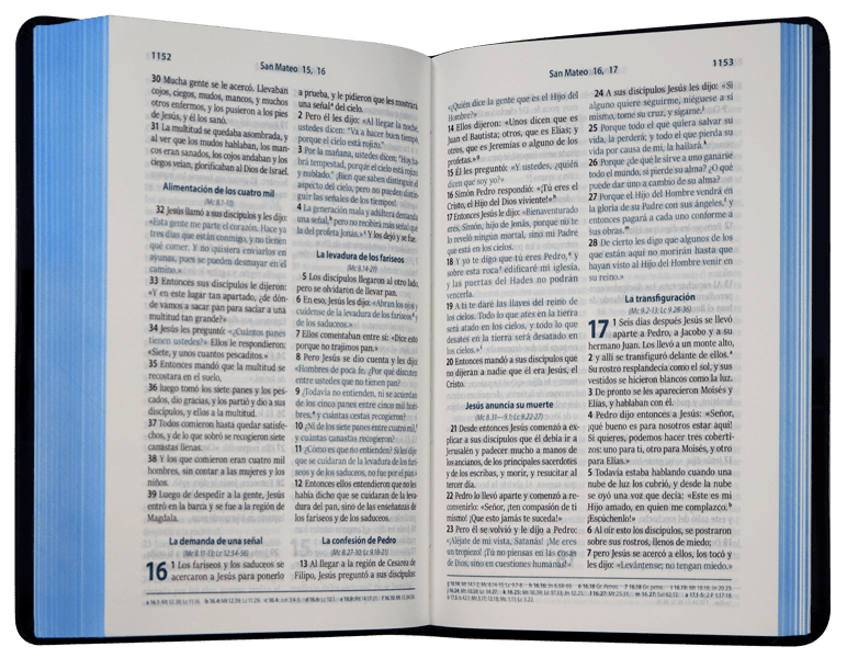 Biblia Reina Valera Contemporánea Concordancia Estandar 14X21Cm Letra Mediana 10 Puntos Azul
