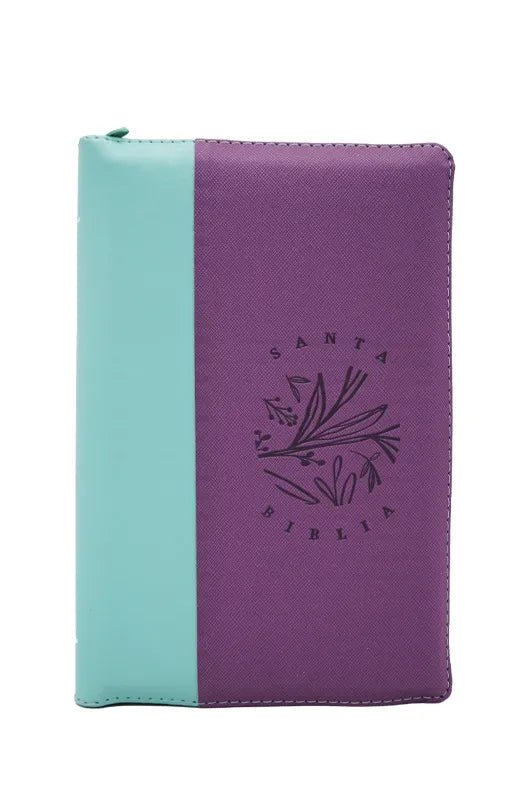 BIBLIA REINA VALERA 1960 066LGZPJR L 14 p 22x14 CIERRE PJR TAPA PU MORADO