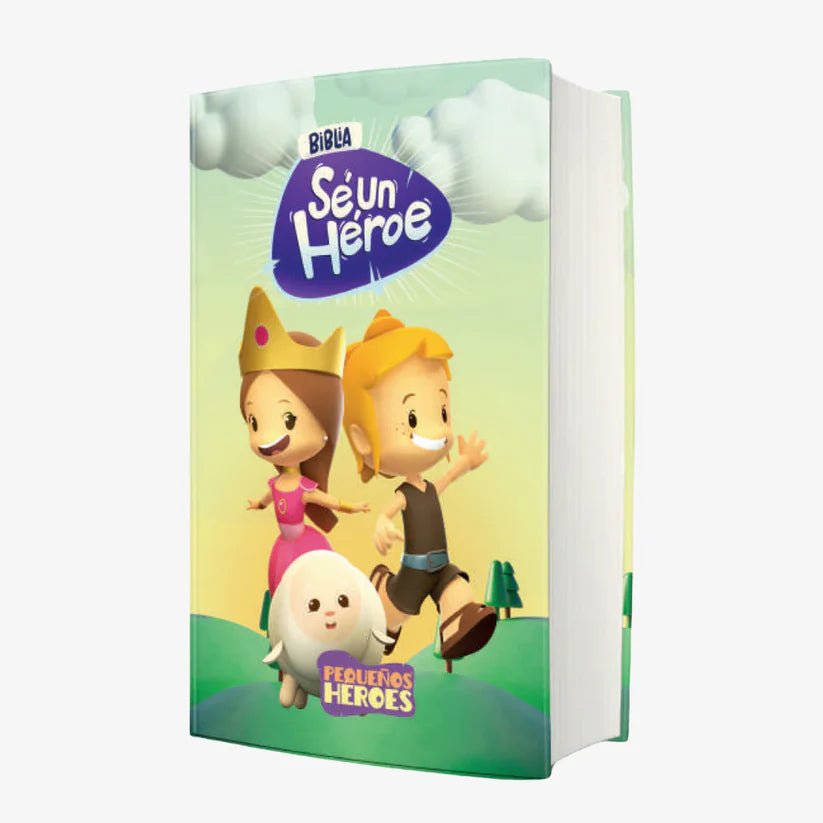 Biblia Traducción al Lenguaje Actual letra grande tapa dura Héroes verde canto blanco