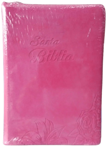 BIBLIA REINA VALERA 1960 055cLGZPJR L 11p 15x20 CONCORDACIA CIERRE IMITACION PIEL PJR FUCSIA