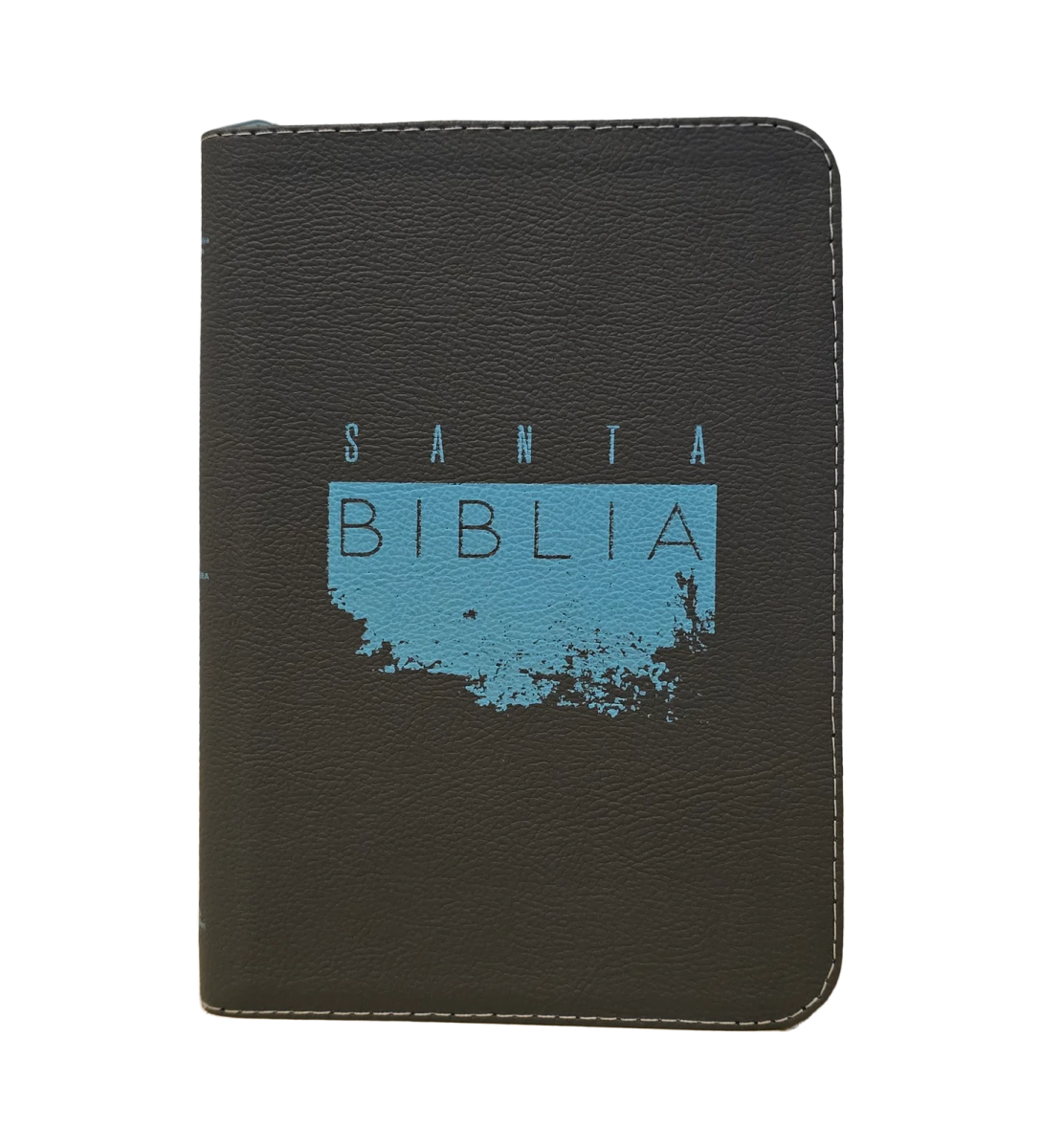 Biblia Reina Valera 1960 Letra Compacta Económica Imitación piel gris