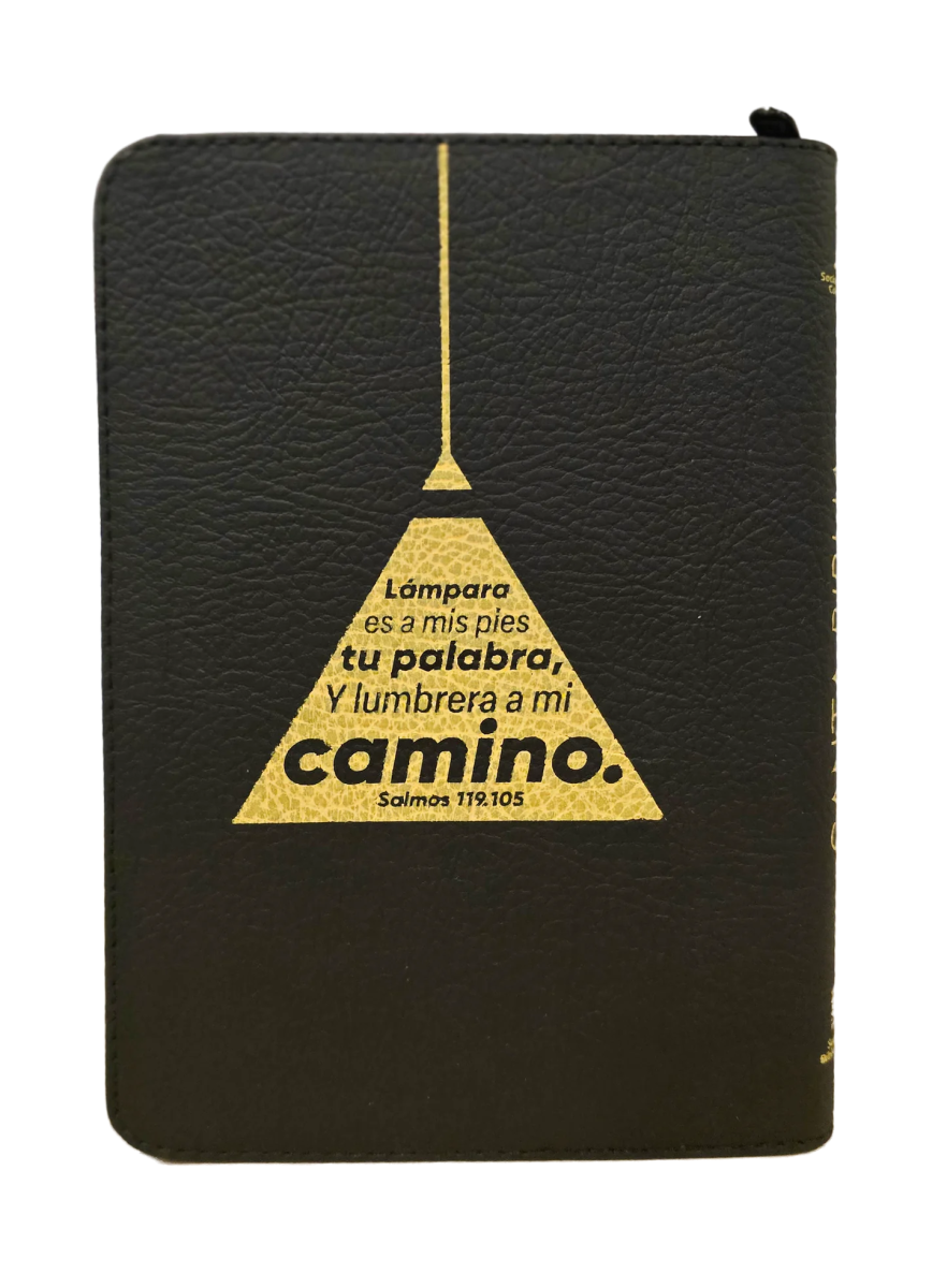 BIBLIA REINA VALERA 1960 65ueZ 21x13 CIERRE TAPA IMITACION PIEL NEGRO