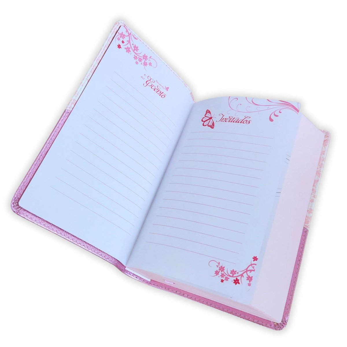 Biblia Mis Quince Reina Valera 1960 – Tapa Imitación Piel Rosa Floreado
