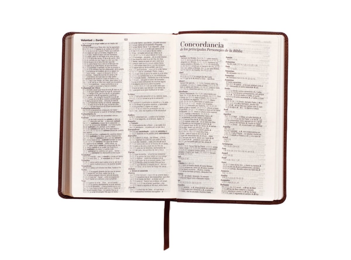 Biblia Reina Valera 1960 · 13,8x21,2 cm · Letra grande 12,5 pt · Edición clásica · Tapa imitación piel café