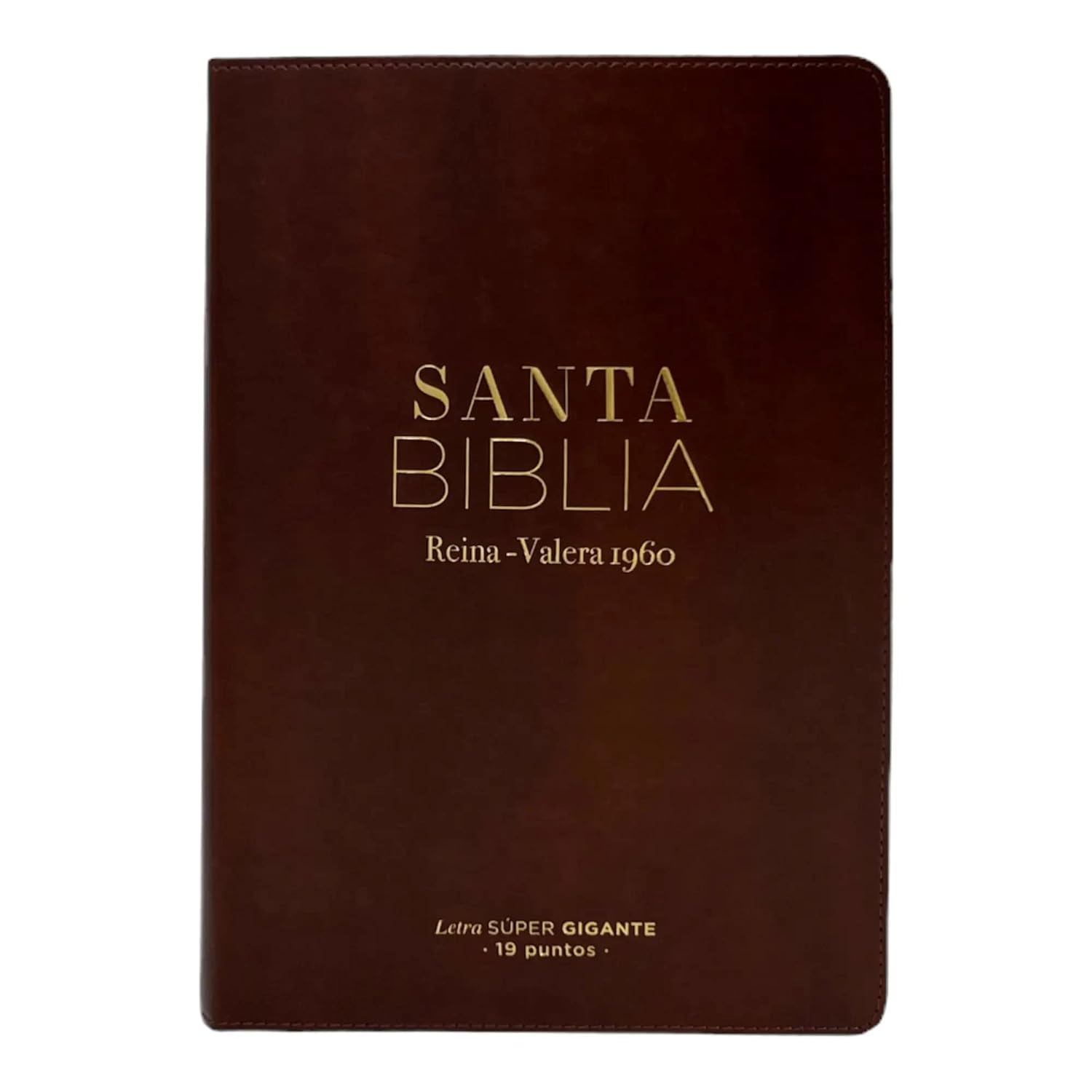 Biblia Reina Valera 1960 095C Lspgi 19P 18X26 Pjr Clásica Café