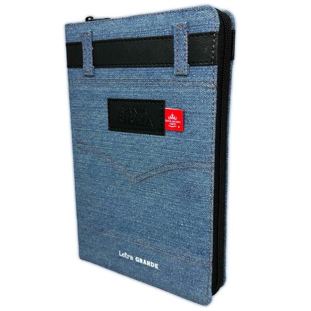 Biblia Reina Valera 1960 Zcti Pjr Jean Cinturón Negro