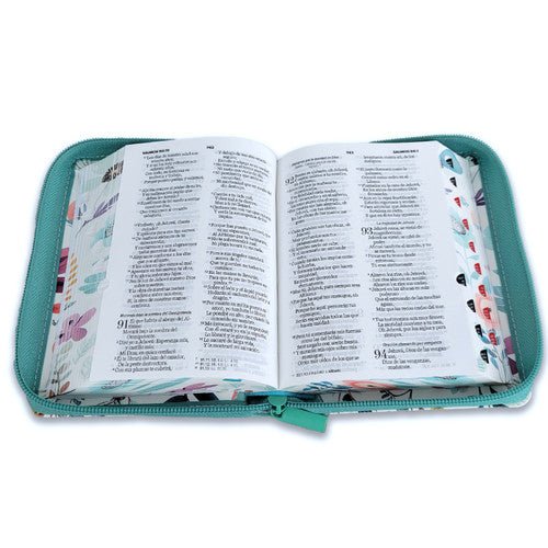 Biblia RVR60 025czti PJR CP jardín turquesa