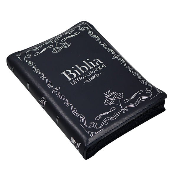 BIBLIA RVC.41cDLGPJR LETRA 13p 12x16 TAPA COVERFLEX CONCORDANCIA AZUL PLATEADO