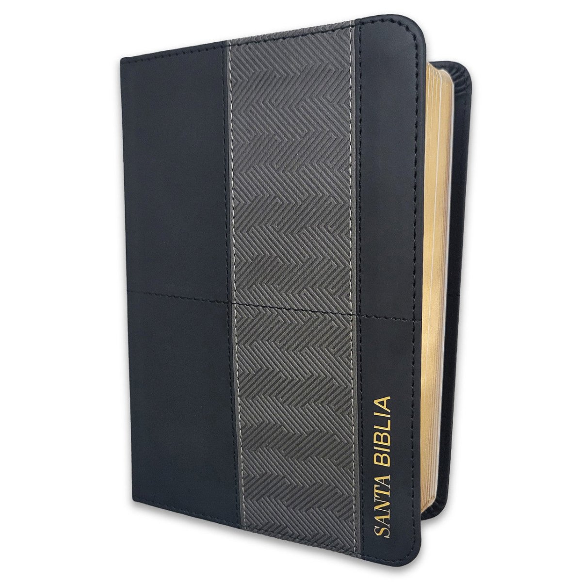 Biblia Reina Valera 1960 045C L 10P 13X18 Pjr Geométrico Negro