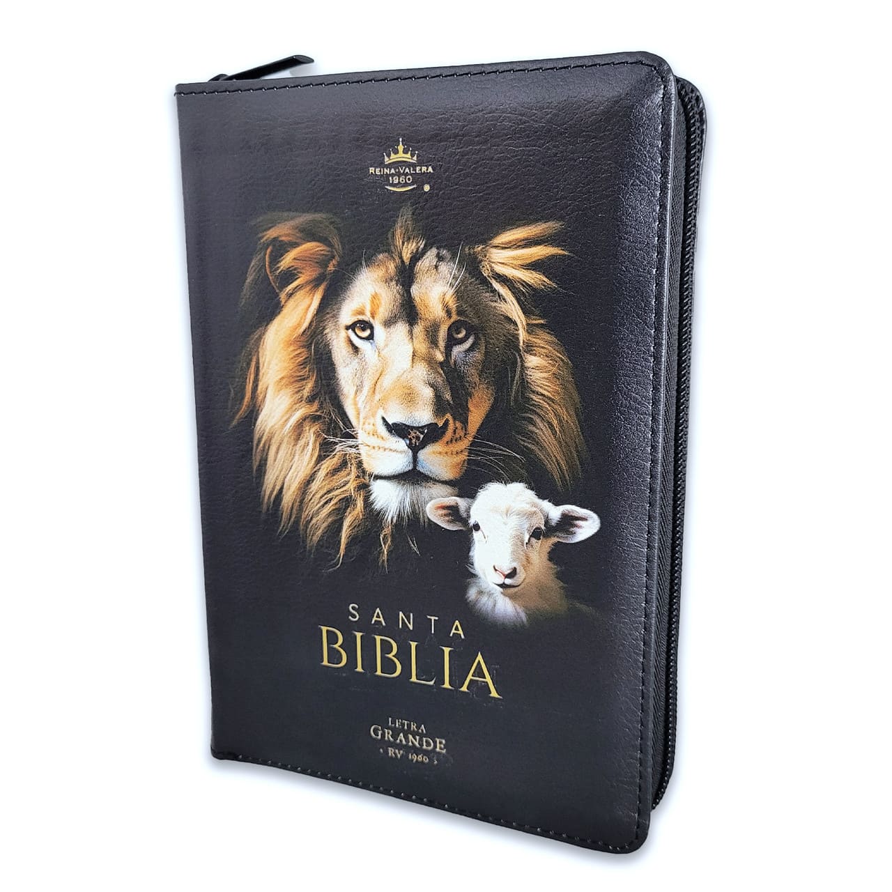 Biblia Reina Valera 1960 045Czti L 10P 13X18 Pjr León Y Cordero