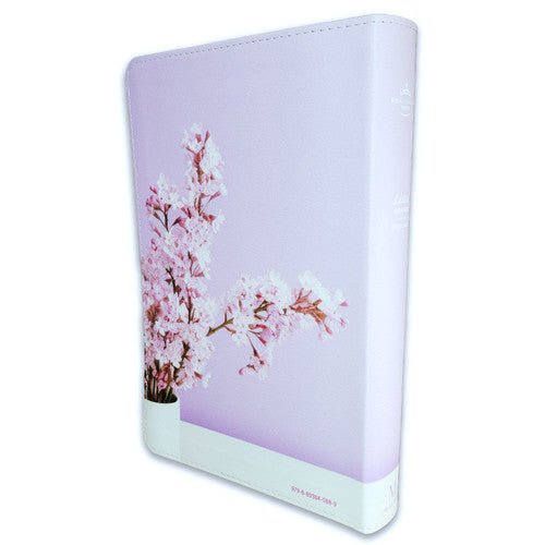 Biblia RVR60 065cti Colección Supreme Lila con jarrón