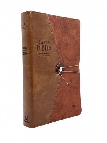 Biblia Reina Valera 1960 Vintage – Con Concordancia – Letra 11 pts – 14x21 cm – Tapa PU – Café