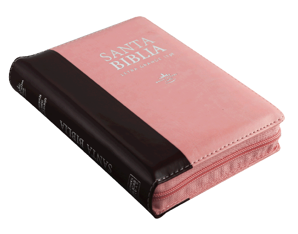 Biblia Reina Valera 1960 Letra Mayor Cierre Indice Marr/rosa