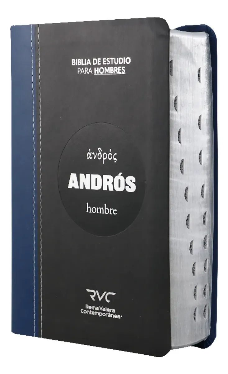 Biblia Reina Valera Contemporánea Indice Estudio Andros Azul