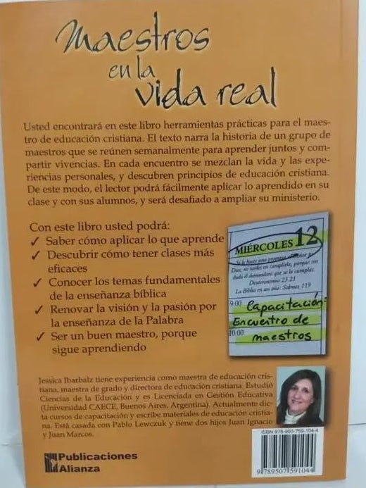 Maestros En La Vida Real, Jessica Ibarbalz