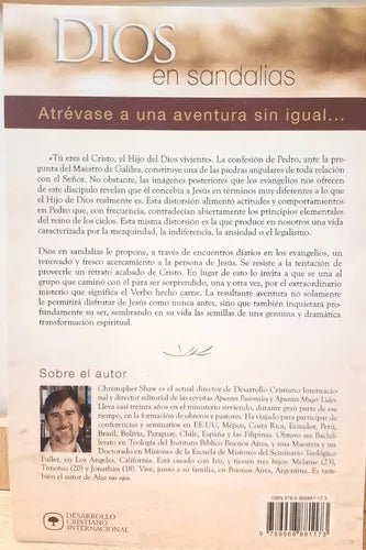 Devocional Cristiano Dios En Sandalias De Christopher Shaw