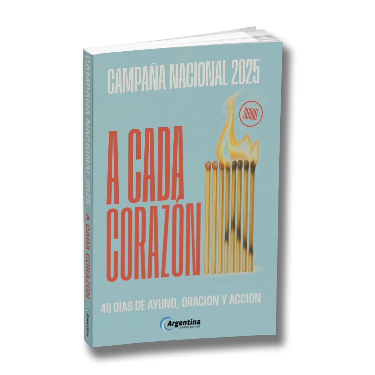 A Cada Corazón - Pack 50 unidades - Devocional de 40 días - Argentina Oramos Por Vos 2025