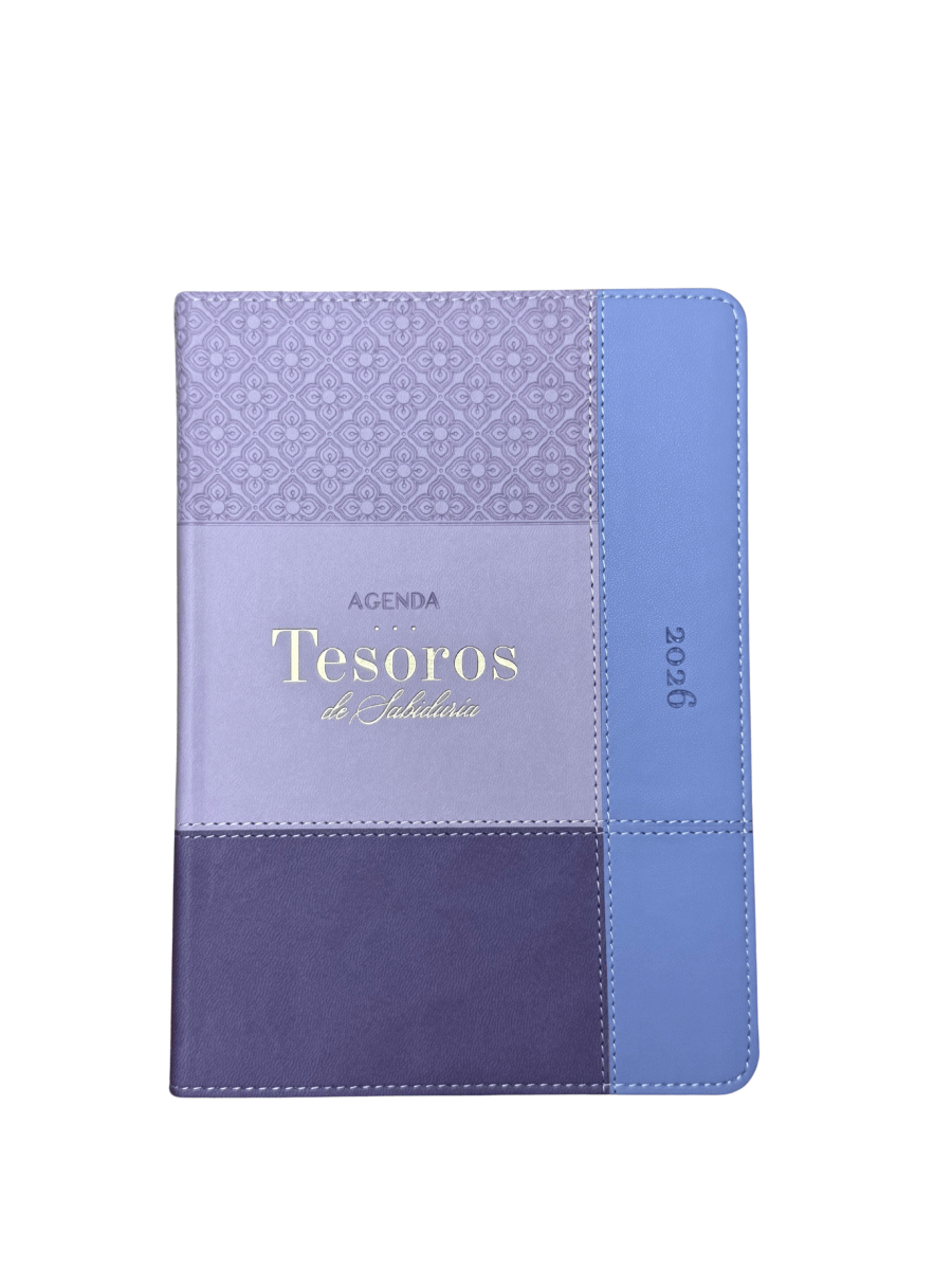 Agenda 2026 Tesoros de Sabiduría Color Violeta/Lila
