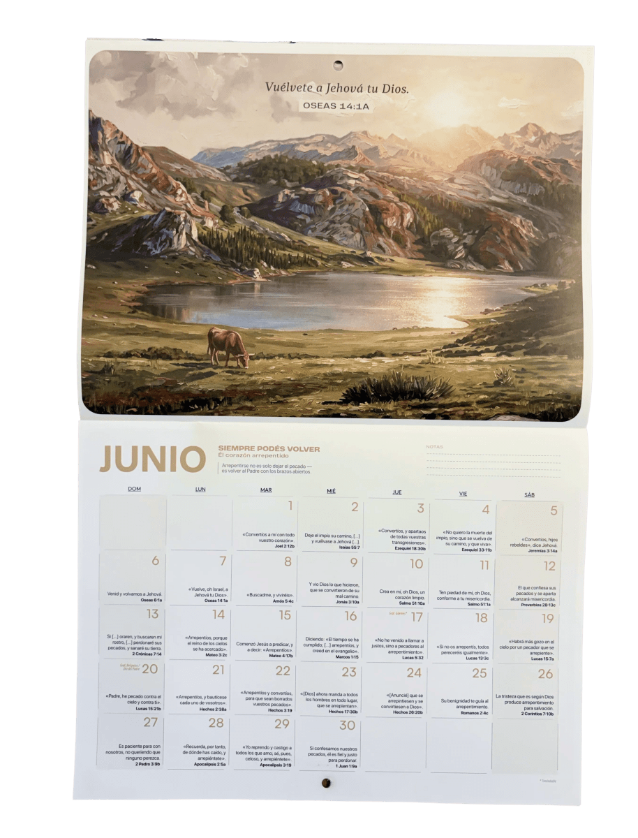 Calendario 2027 - UN AÑO DE GRACIA